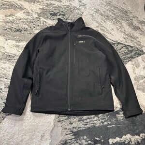 Milwaukee M12 Heated Softshell Jacket Black with 4.0 Ah Battery Pack Sz Medium